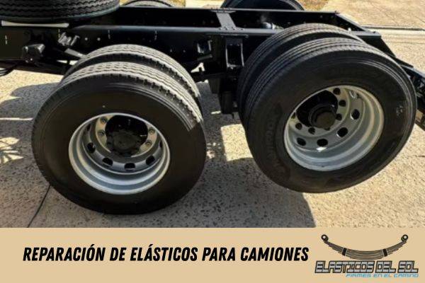 Cambiar los elásticos desgastados de tu camión, ahorra combustible 